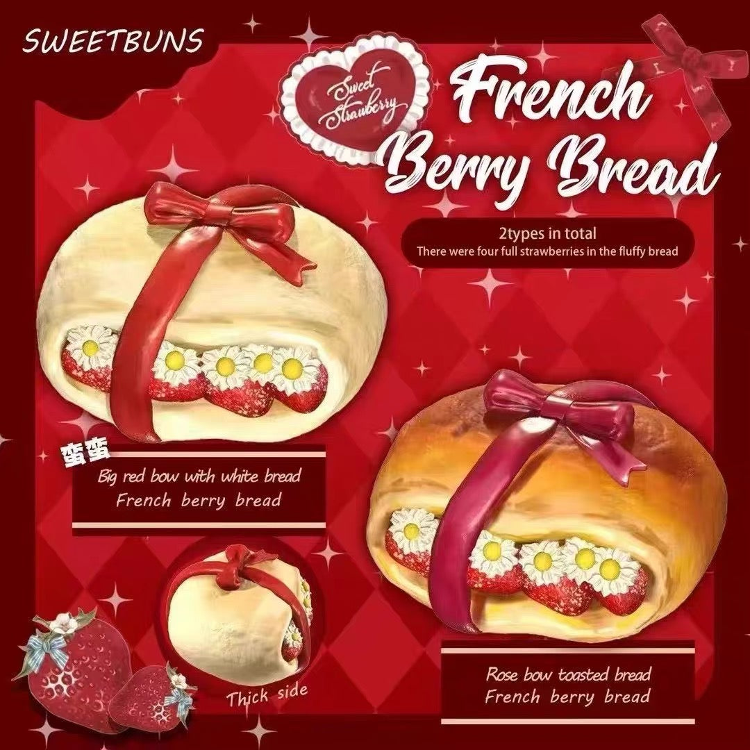 Sweetbuns French Berry Bread Squishy