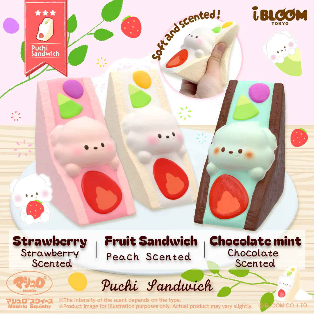 iBloom Puchi Fruit Sandwich Squishy