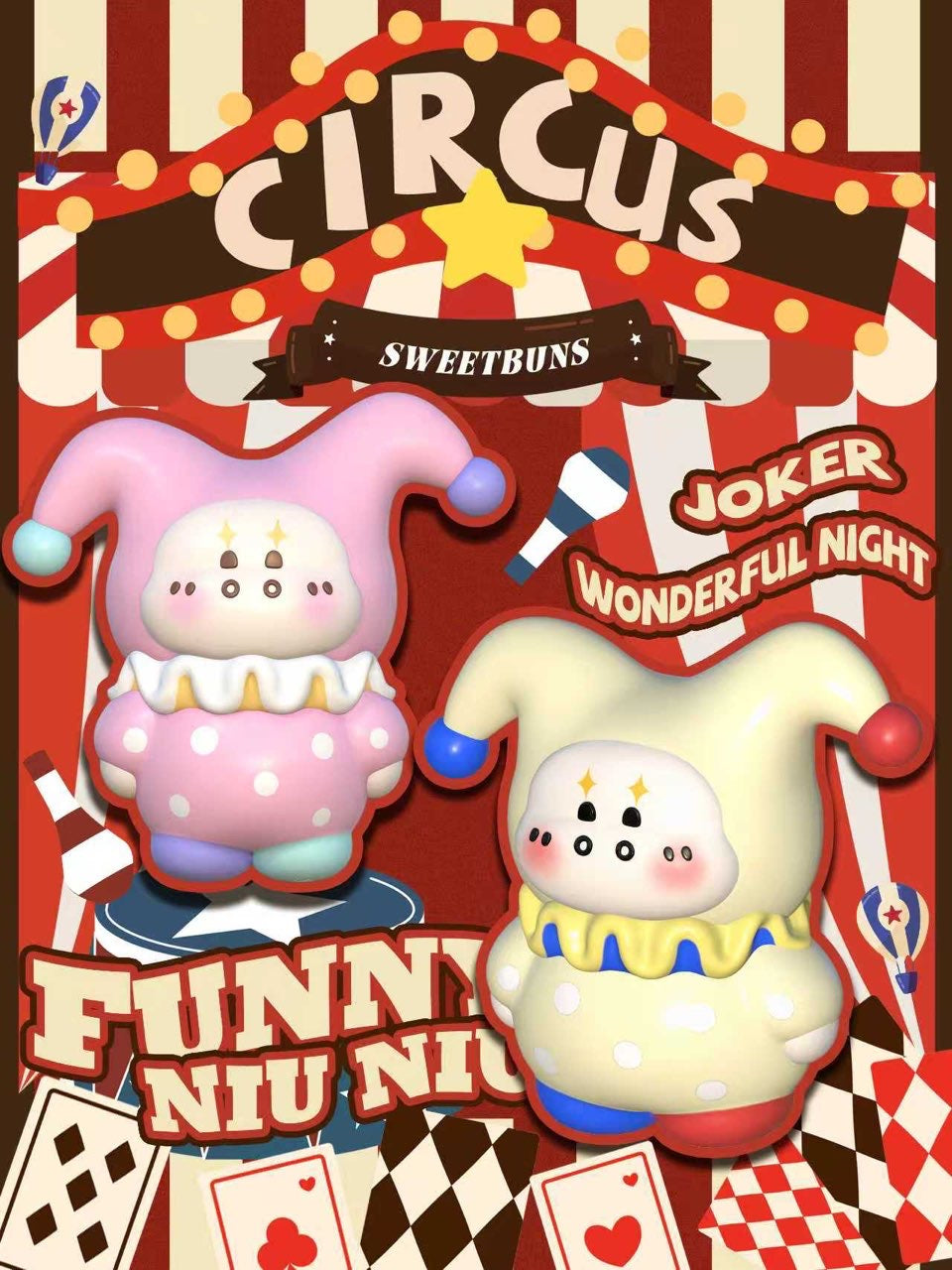 Sweetbuns Jester / Clown Squishy