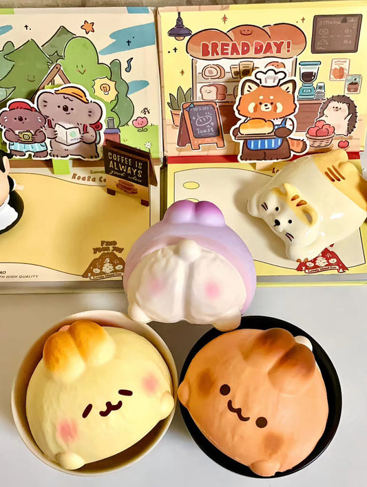 Kiibru Rabbit Bun Squishy