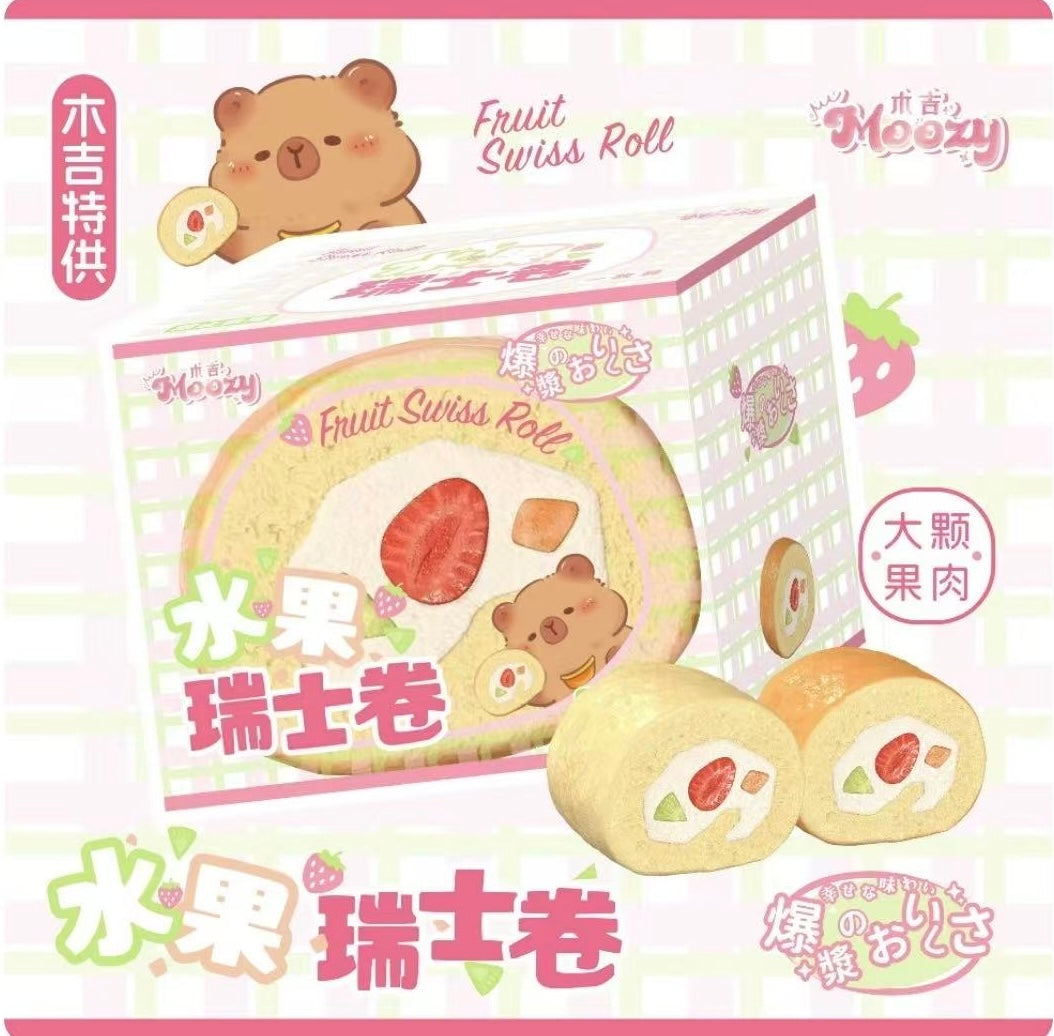 Moozy Swiss Roll Squishy