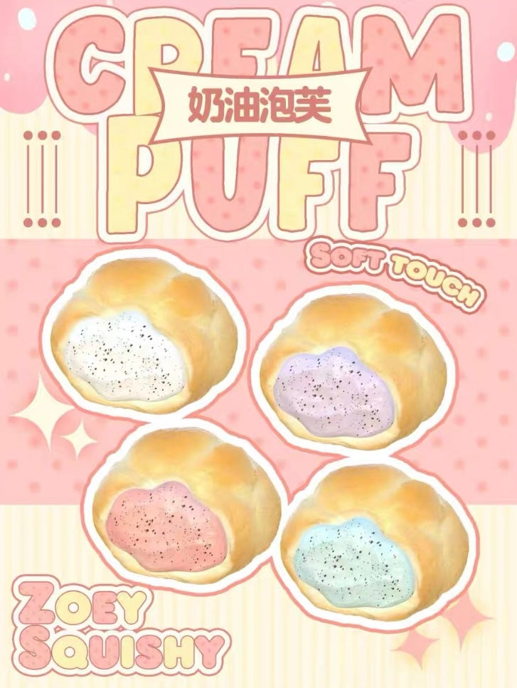 Zoey Cream Puff Squishy