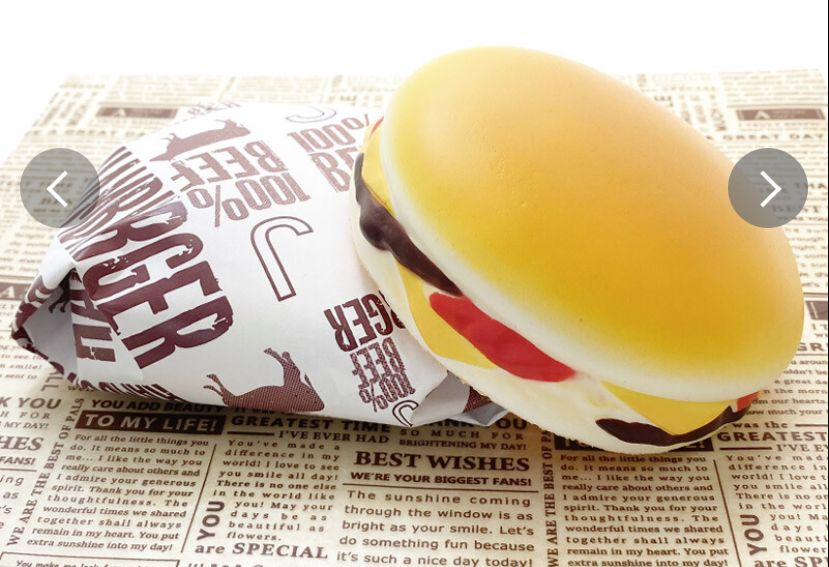 Jane Burger Squishy