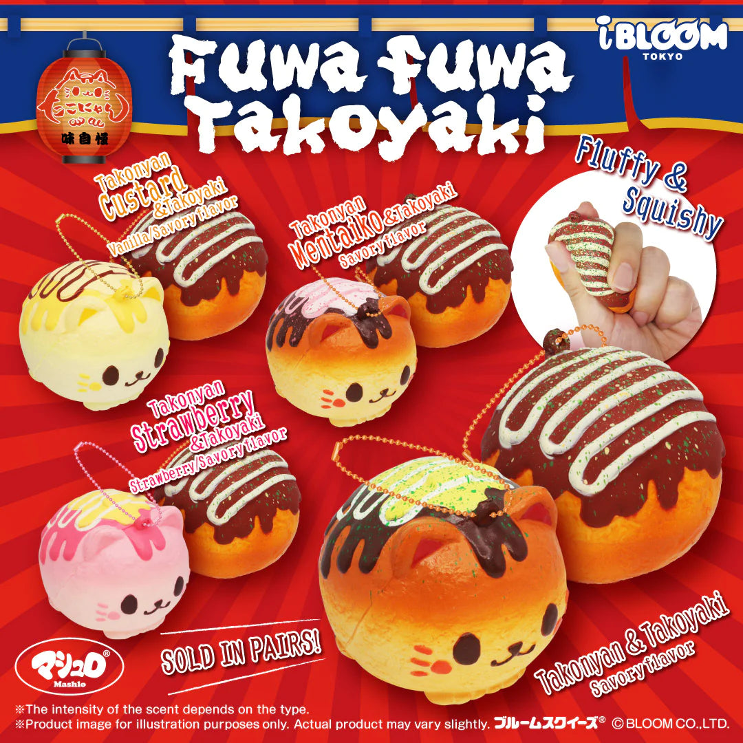 iBloom Nyan Takoyaki Set squishy