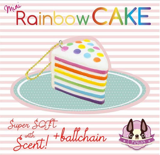*Rare* Chawa mini Rainbow / Galaxy cake