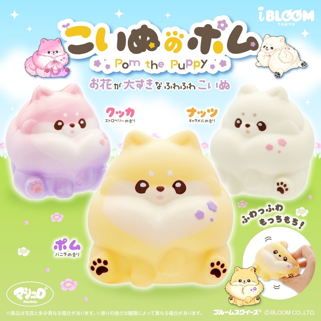 Pom puppy Ibloom squishy – The Squishy Town - Squishy Shop From Singapore