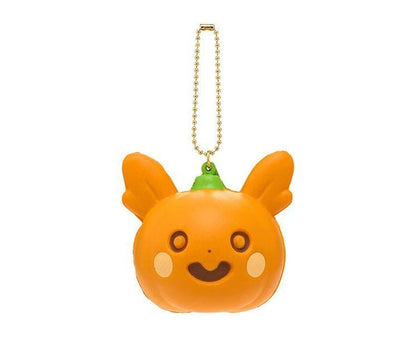 Pokemon Center 2021 Halloween Pumpkin Banquet Squeeze Key chain