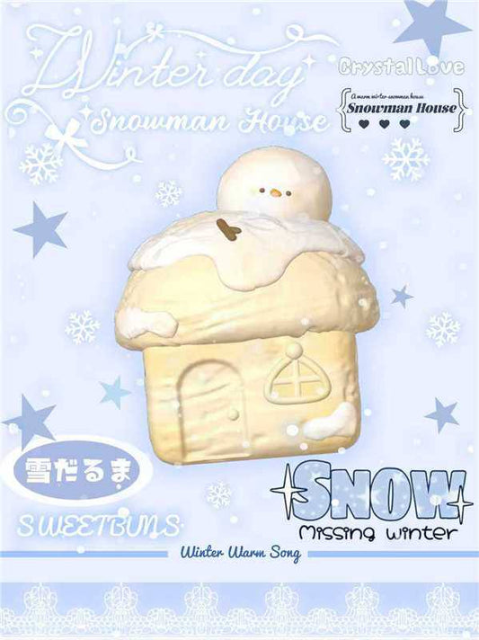 Sweetbuns Snowman House Squishy