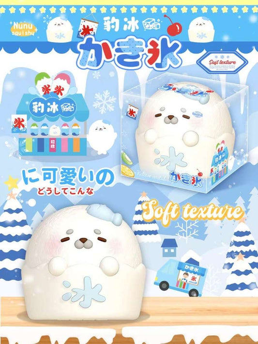 Nunu Shaved Ice Seal Squishy