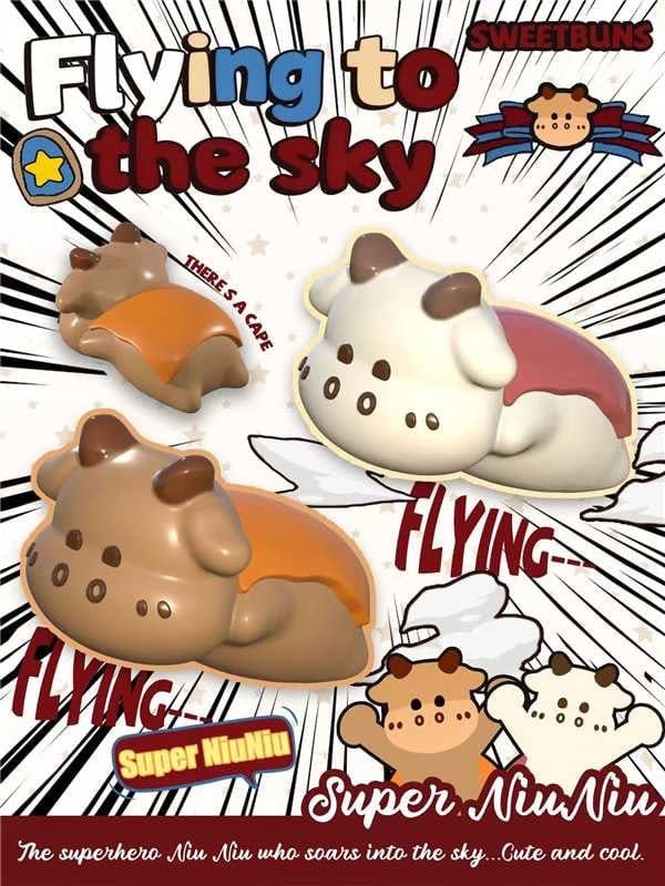 Sweetbuns Flying Cow Squishy