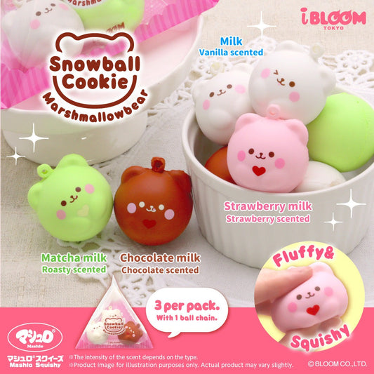 iBloom Snowball Cookie Squishy ( limited Ed )