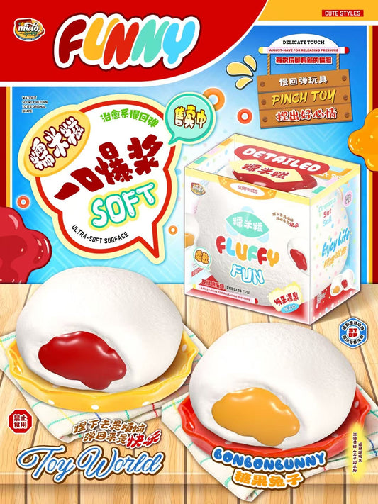 Mido Lava Bun Squishy