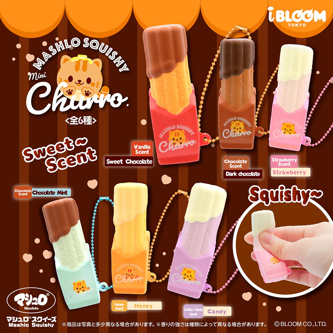 iBloom mashlo churro blind box squishy