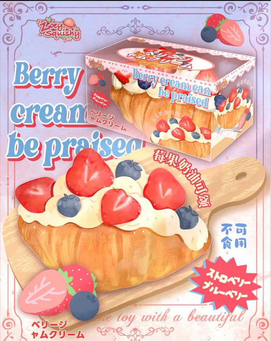 Zoey Berry Croissant Squishy