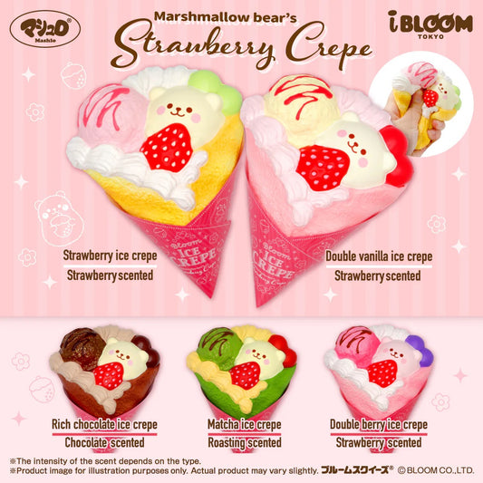 iBloom Marmo Strawberry Crepe Squishy