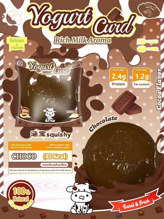 Lisa Chocolate Cow Bun Squishy