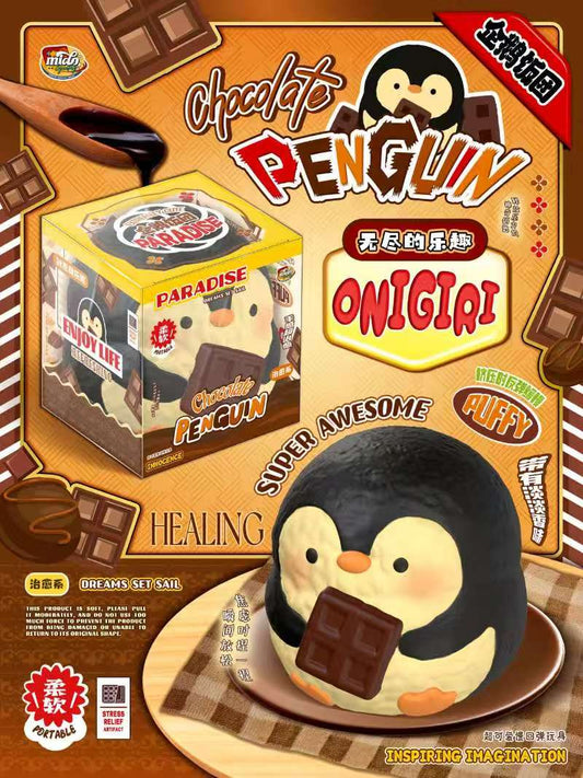 Mido Penguin Waffle Squishy