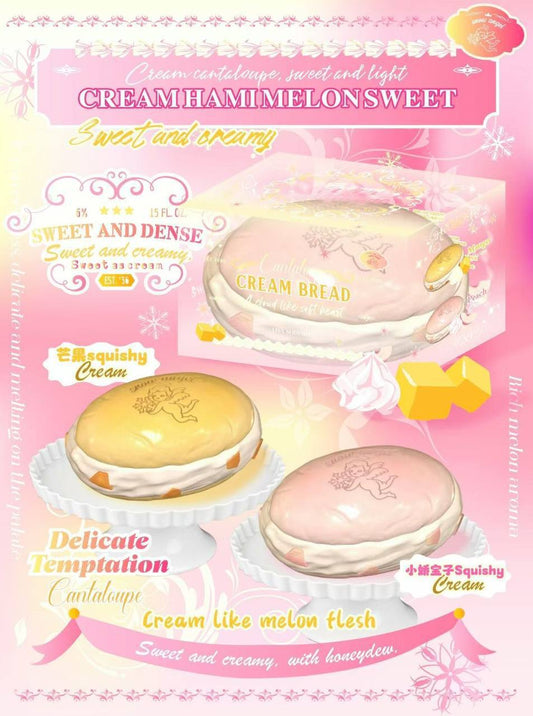 Lisa Snowangel Cream Bun Yellow Squishy