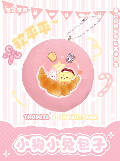 Two Dots x Squishytown Sugar Bun Squishy