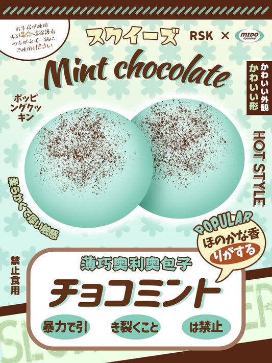 Mido Mint Chocolate Bun Squishy