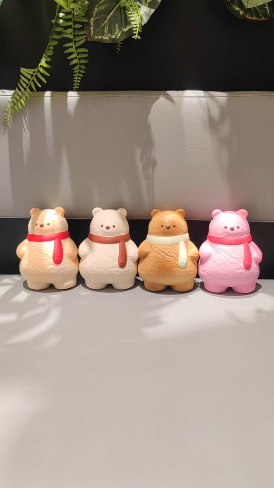 LABULADUO Scarf Bear Squishy