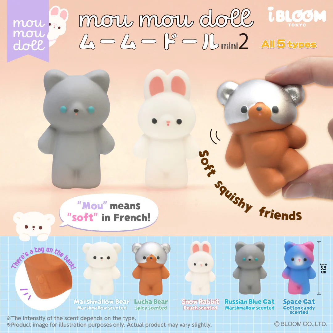 iBloom Mou Mou Doll Vol. 2 Blind Capsule Squishy