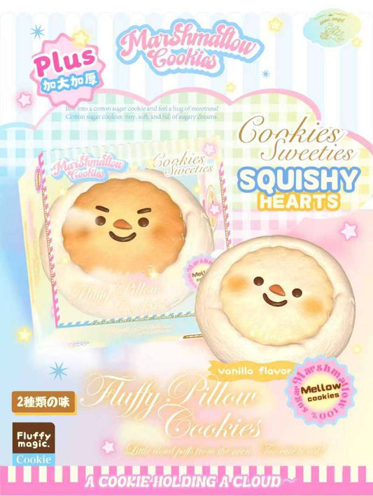 Lisa Marshmallow Cookie Squishy