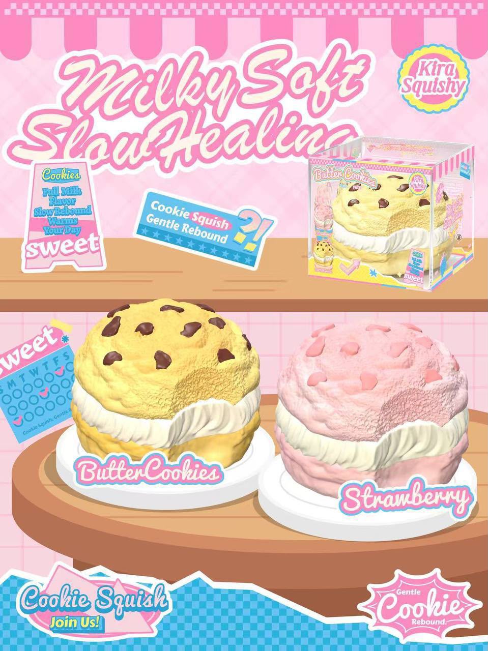 Kira Cookies Squishy