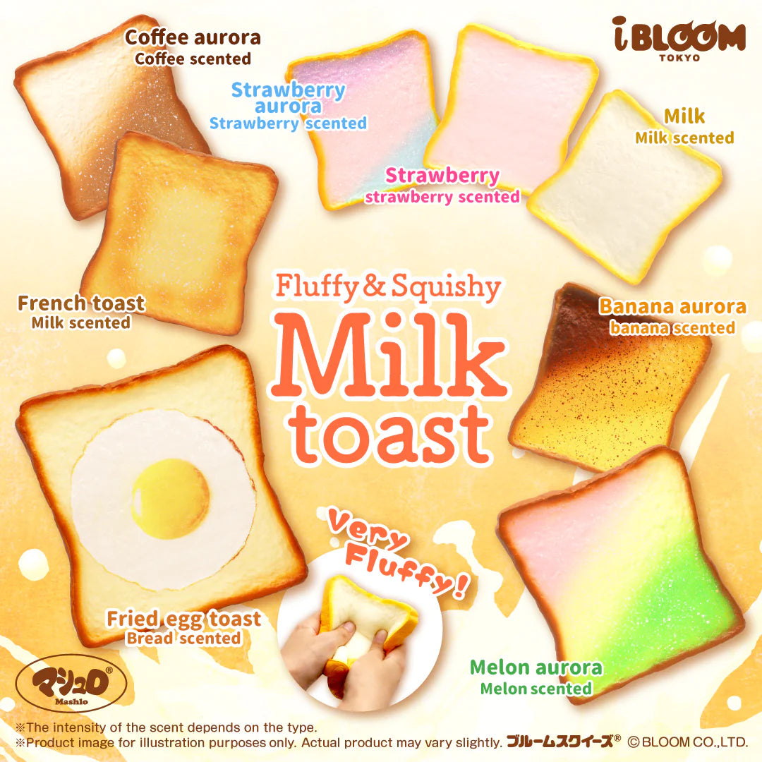 iBloom aoyama toast squishy