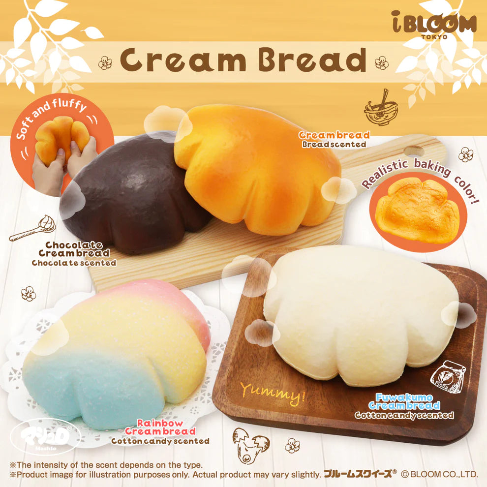 ibloom cloud Cream Bread Squishy