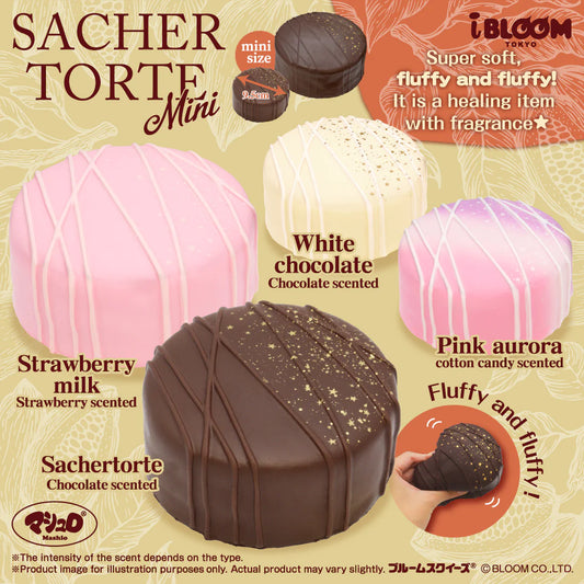 iBloom mini Sacher torte squishy