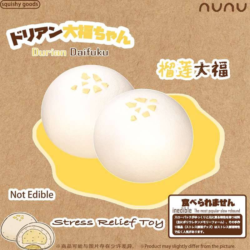 NuNu Durian Mantou Squishy