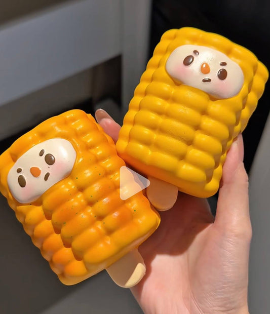 Lisa Snowman Corn Squishy