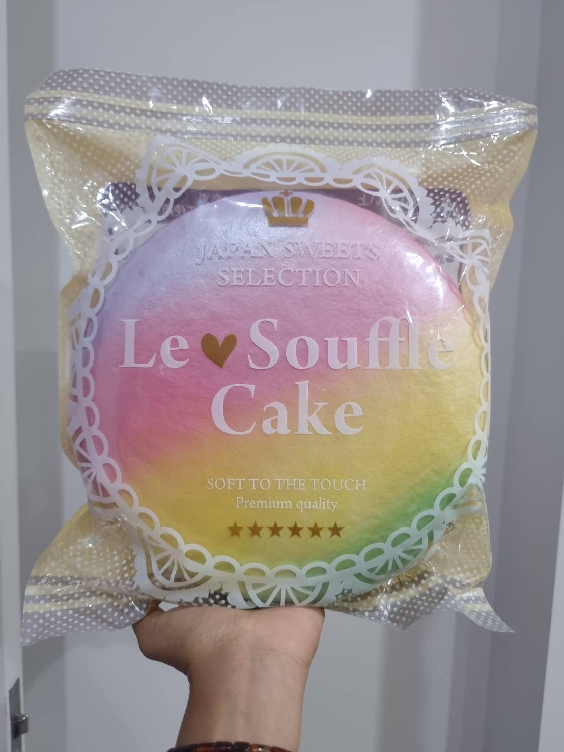 Jdream x PJASJ Rainbow Souffle Cake Squishy